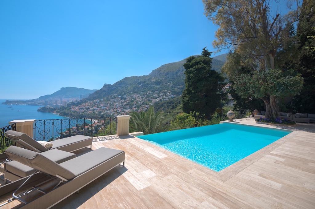 Luxurious Villa Overlooking Monaco Рокбрюн-Кап-Мартен Екстер'єр фото